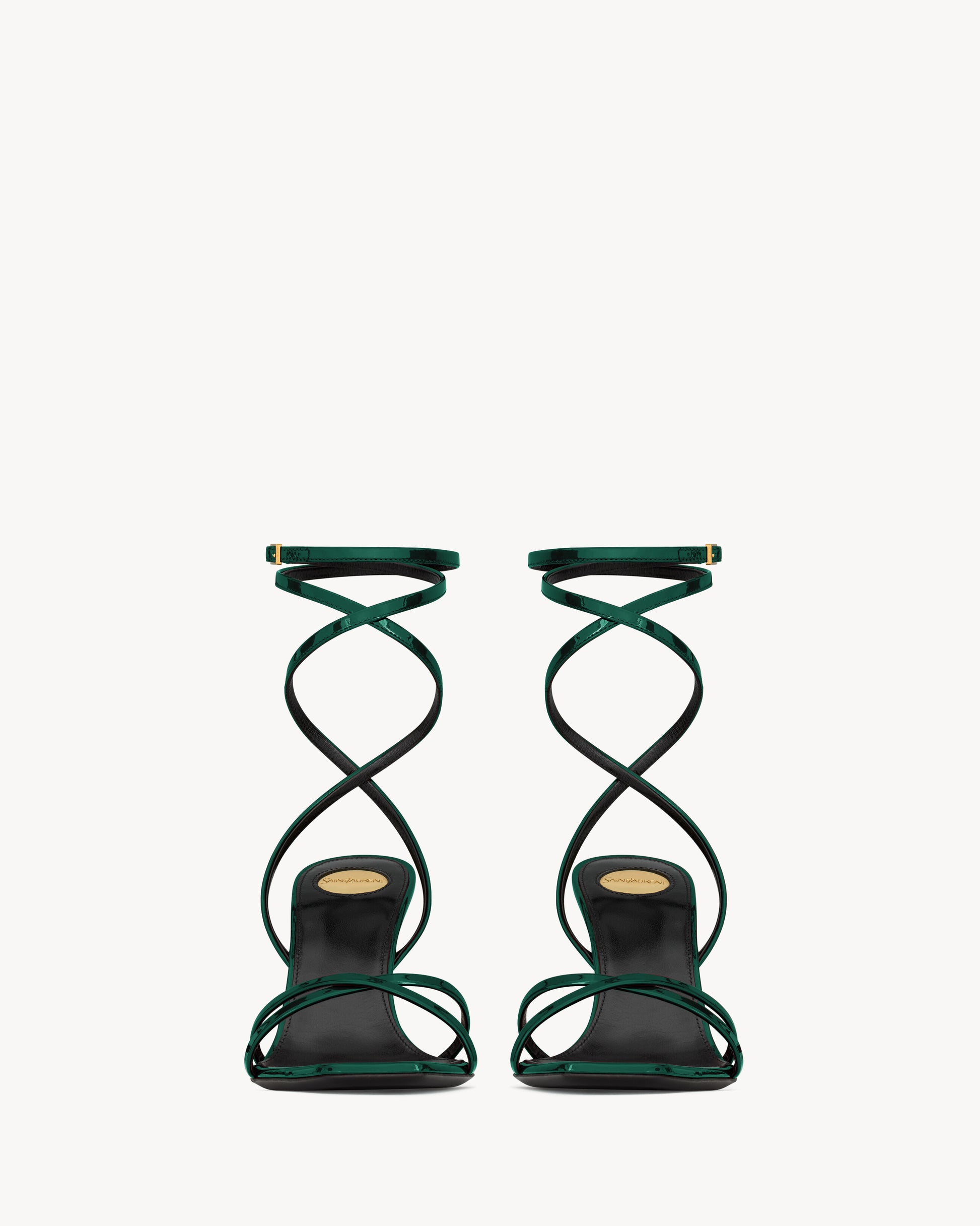 OPYUM sandals in patent leather