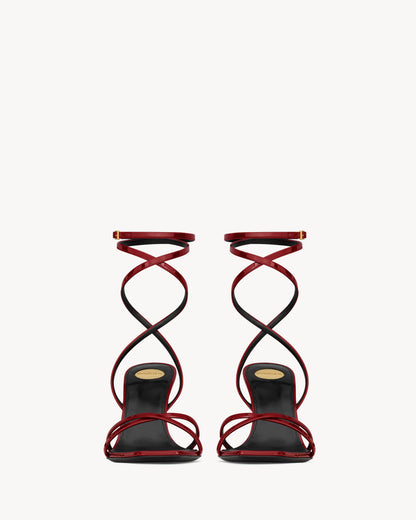 OPYUM sandals in patent leather