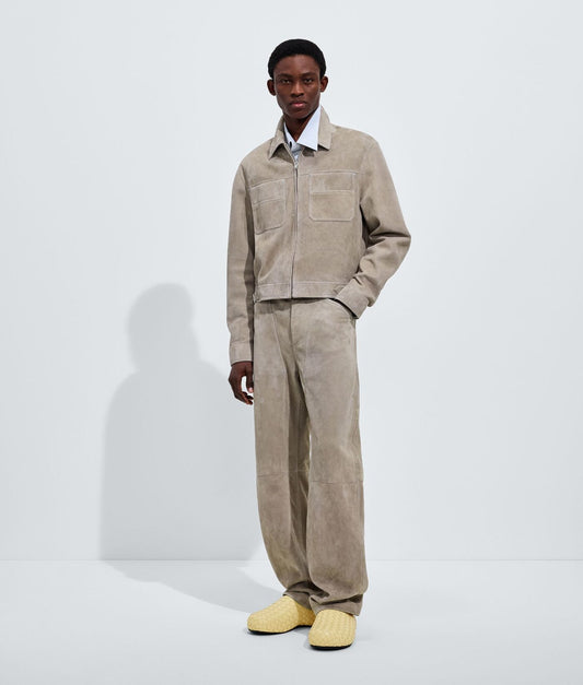 Suede Leather Trousers