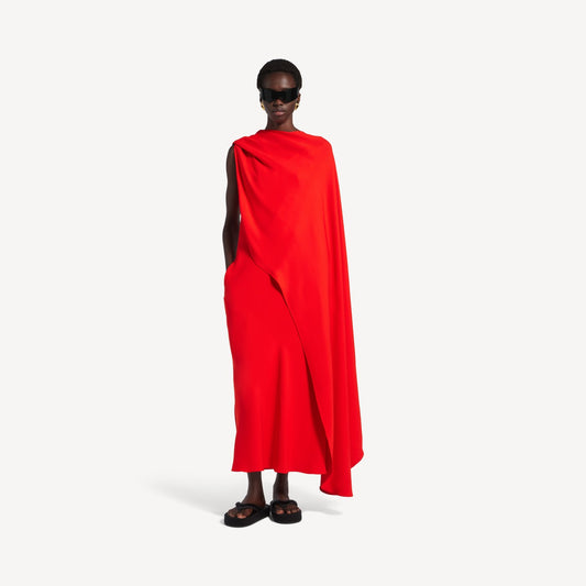 Draped dress