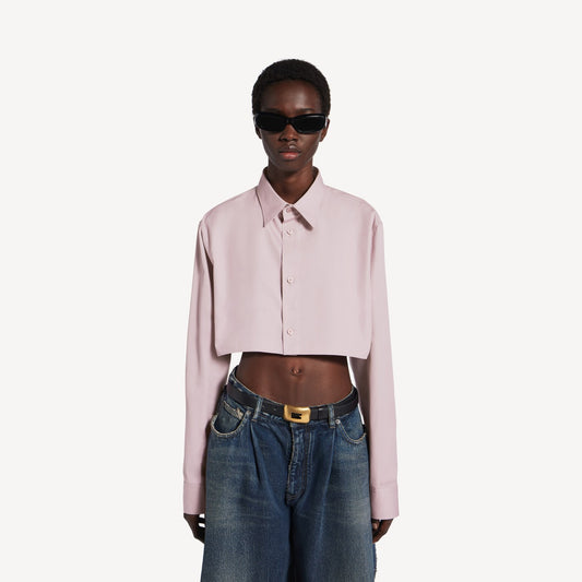 Cropped shirt