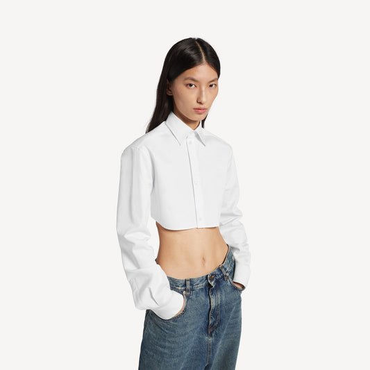 Cropped shirt