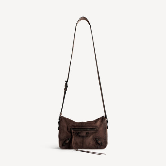 Le city flap messenger bag small