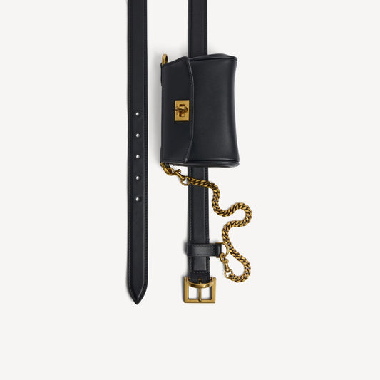 Rodeo belt with pouch