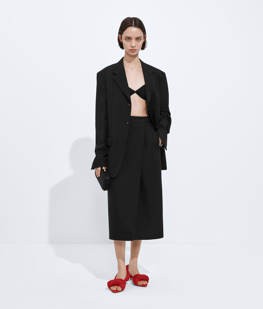 Cotton Gabardine Skirt