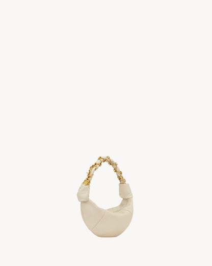 AMALIA mini hobo in lambskin