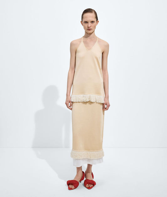Silk Double Knit Skirt