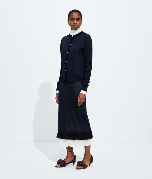 Silk Double Knit Skirt