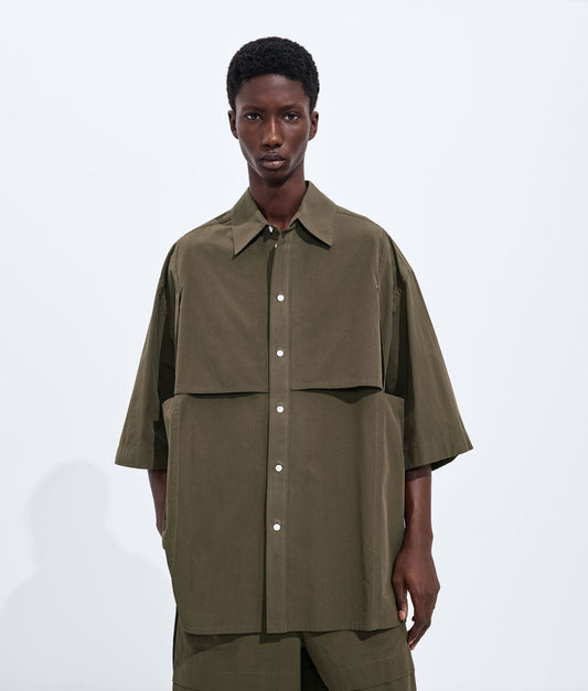 Macro Intreccio Cotton Shirt