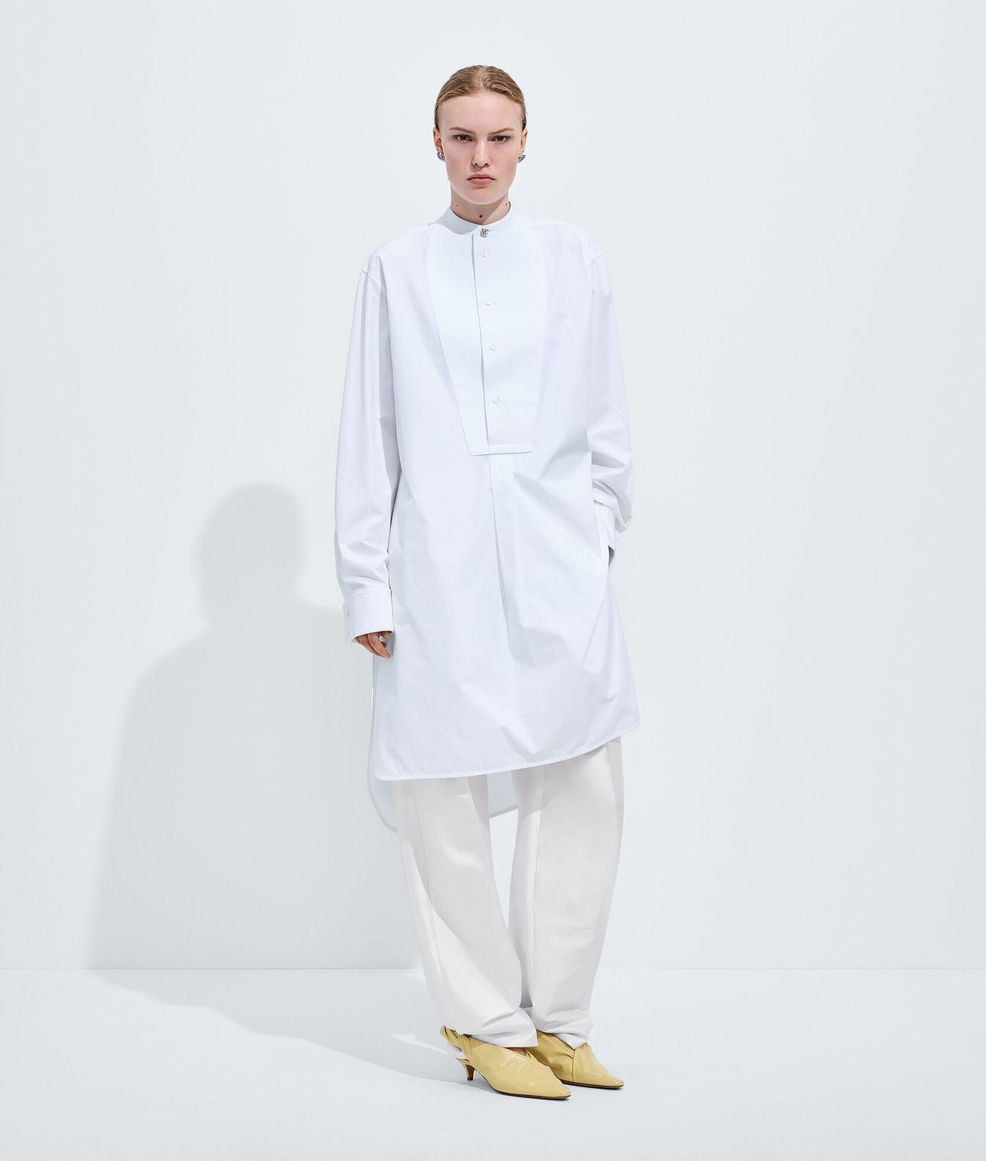Compact Cotton Poplin Shirt
