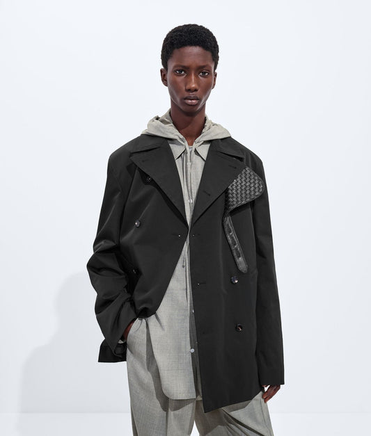 Nylon And Cotton Coat