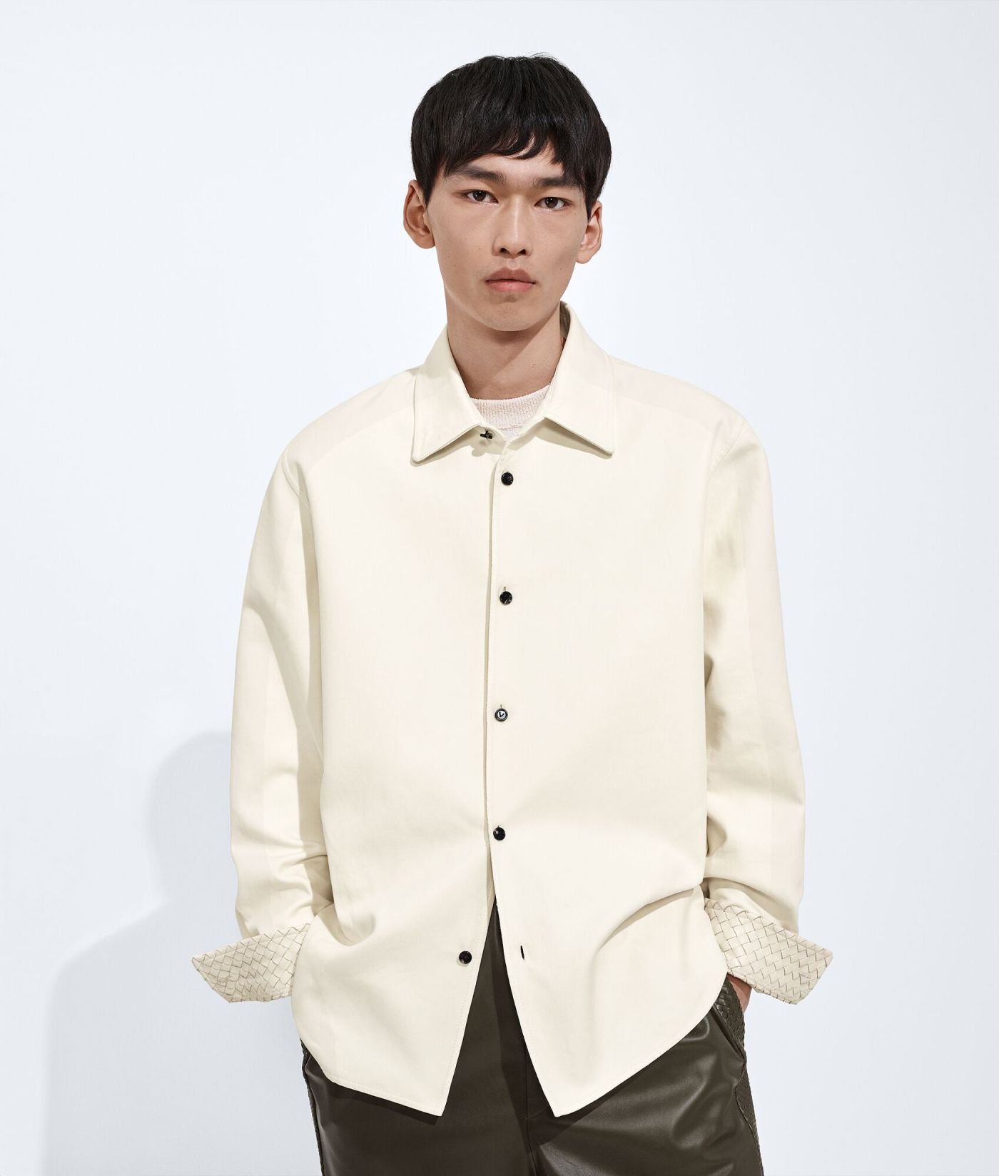 Cotton Gabardine Overshirt
