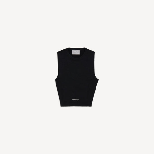 Techwear cropped tank top
