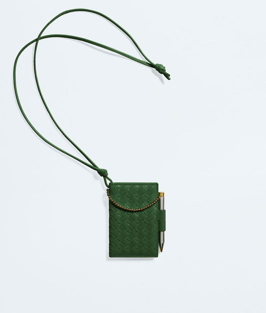 Intrecciato Piccolo Pencil Badge Holder