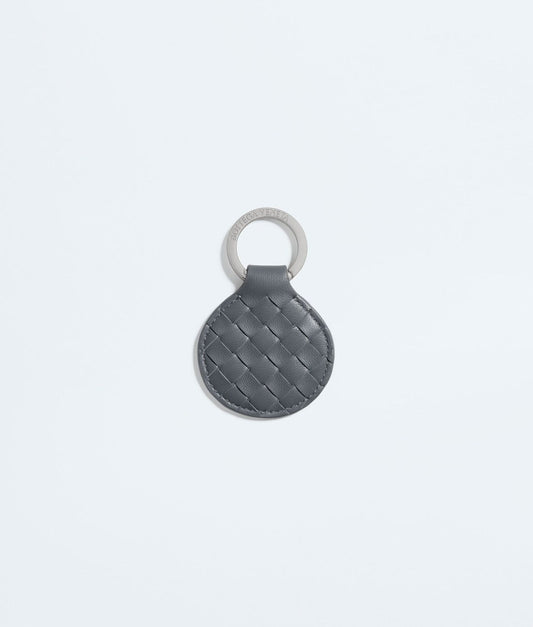 Intrecciato Piccolo Round Key Ring