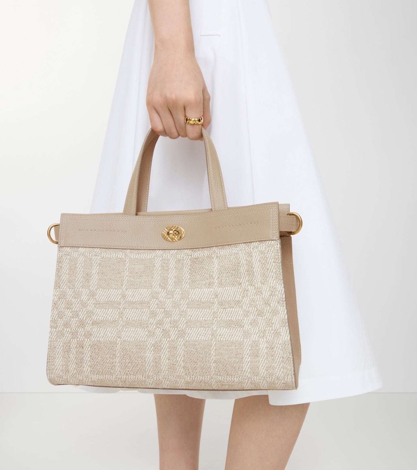 Small Cotswolds Tote in Natural beige