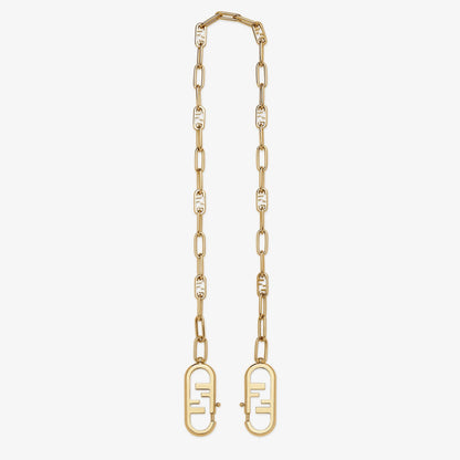 Strap You Gold-colored metal shoulder strap