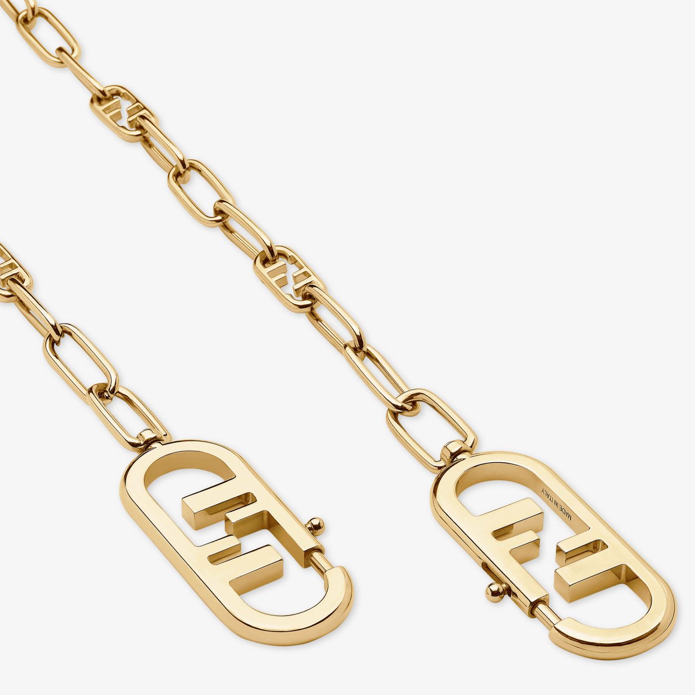 Strap You Gold-colored metal shoulder strap