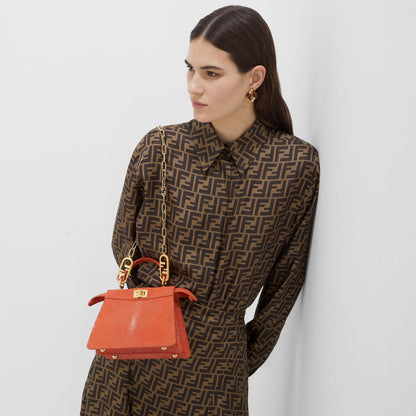 Strap You Gold-colored metal shoulder strap