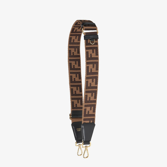 Strap You Brown fabric shoulder strap