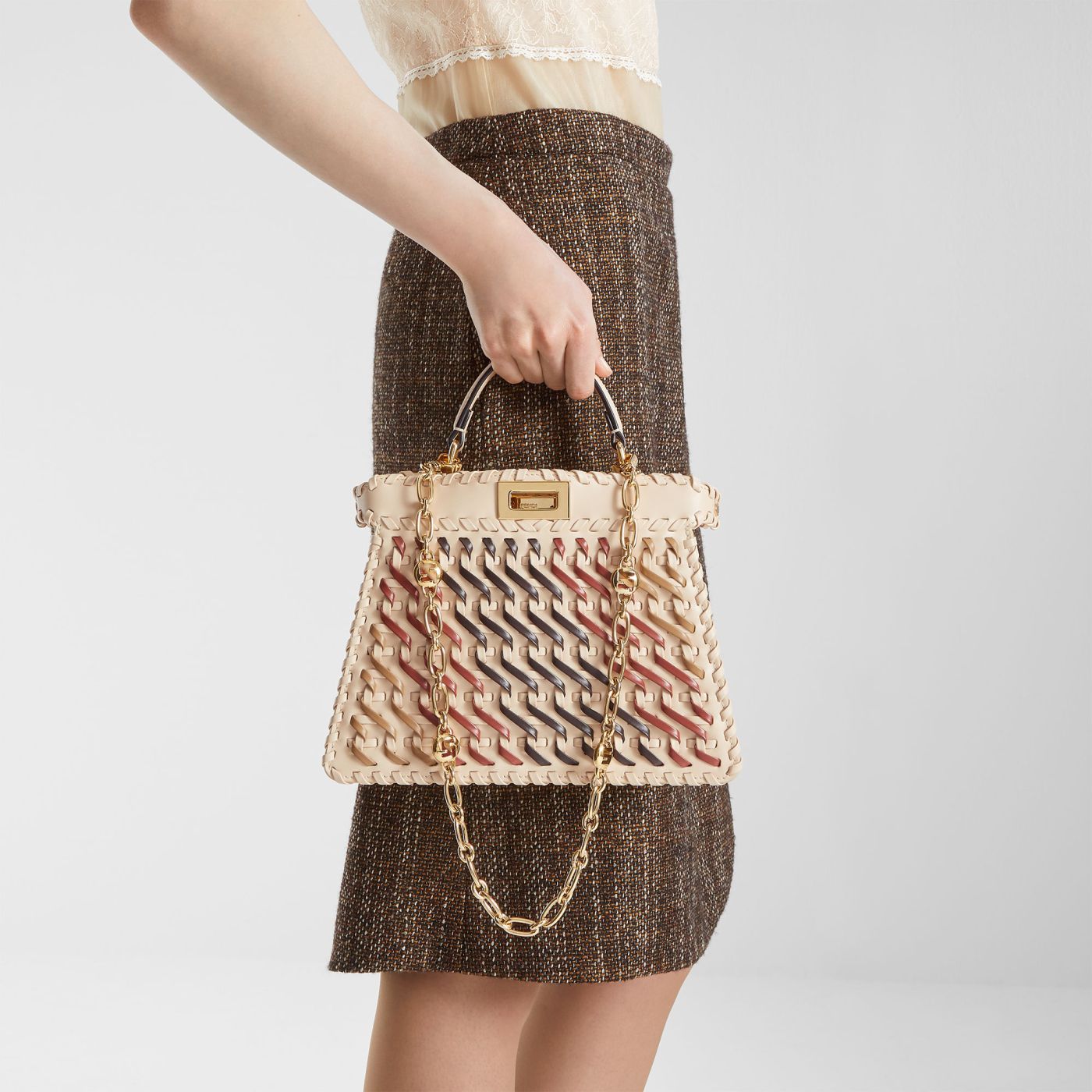 Strap You Gold-colored metal shoulder strap