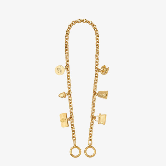 Strap You Gold-colored metal shoulder strap