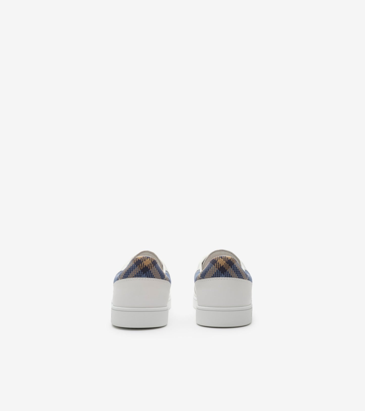 Leather Set Sneakers in Porcelain white/wave blue