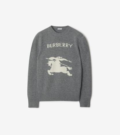 Knight Wool Cashmere Sweater in Camel