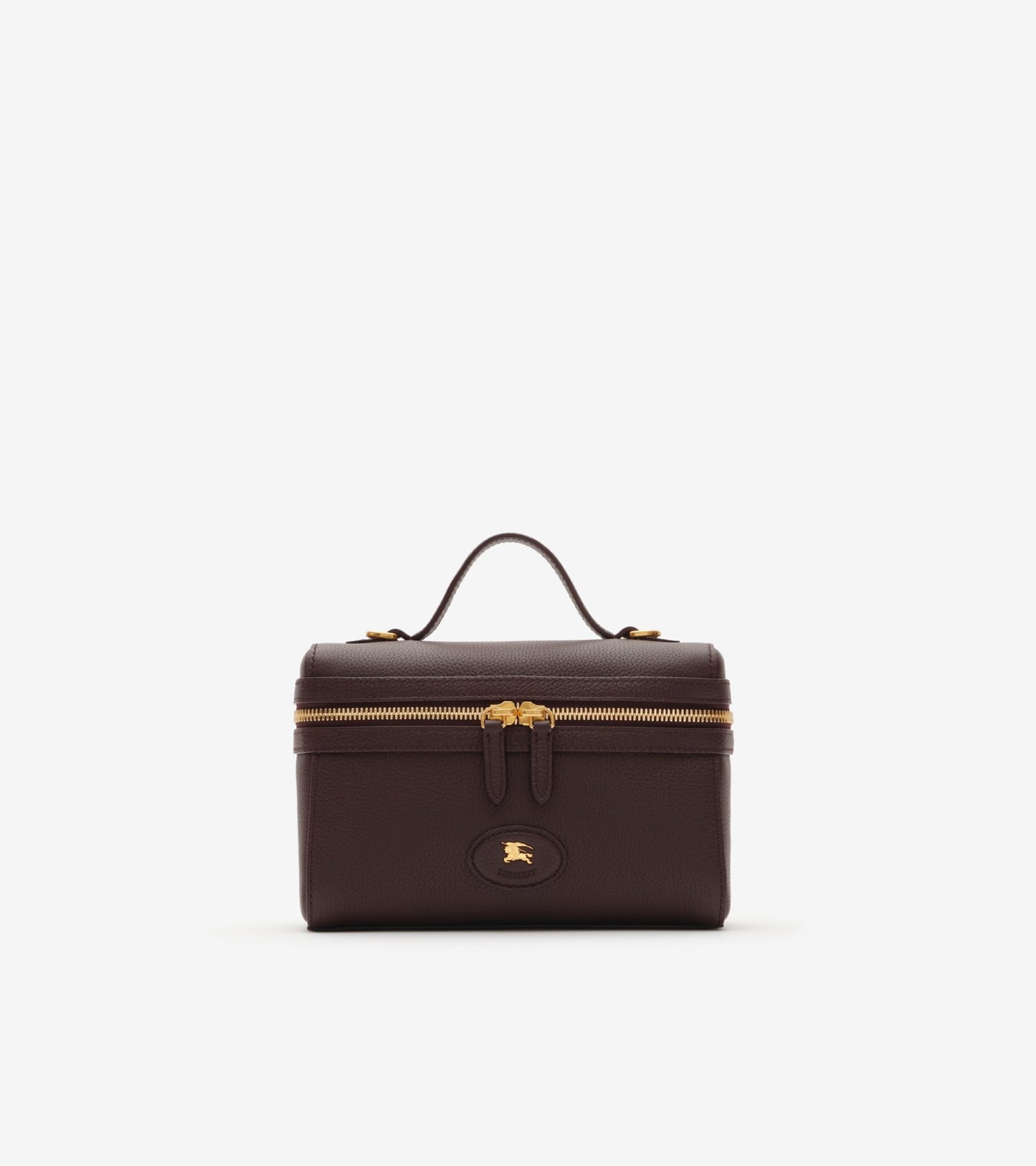 Bloomsbury Vanity Bag in Peat brown/sand beige