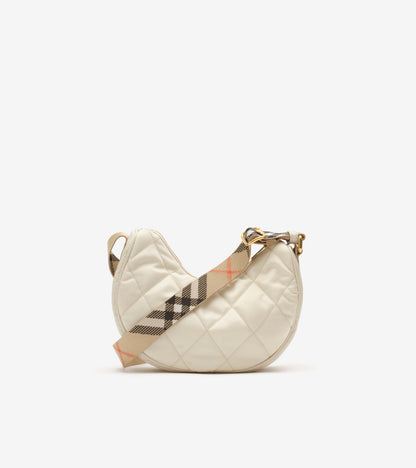 Horseshoe Crossbody Bag in Soap beige