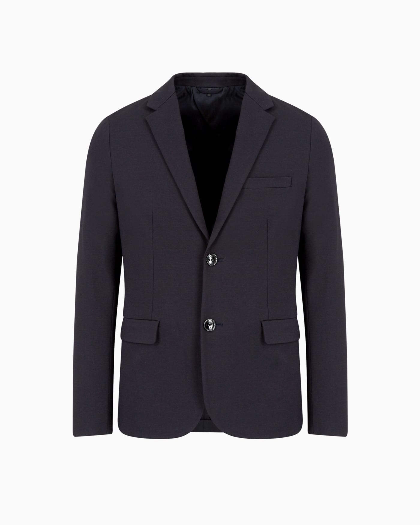Single-breasted jersey jacket man