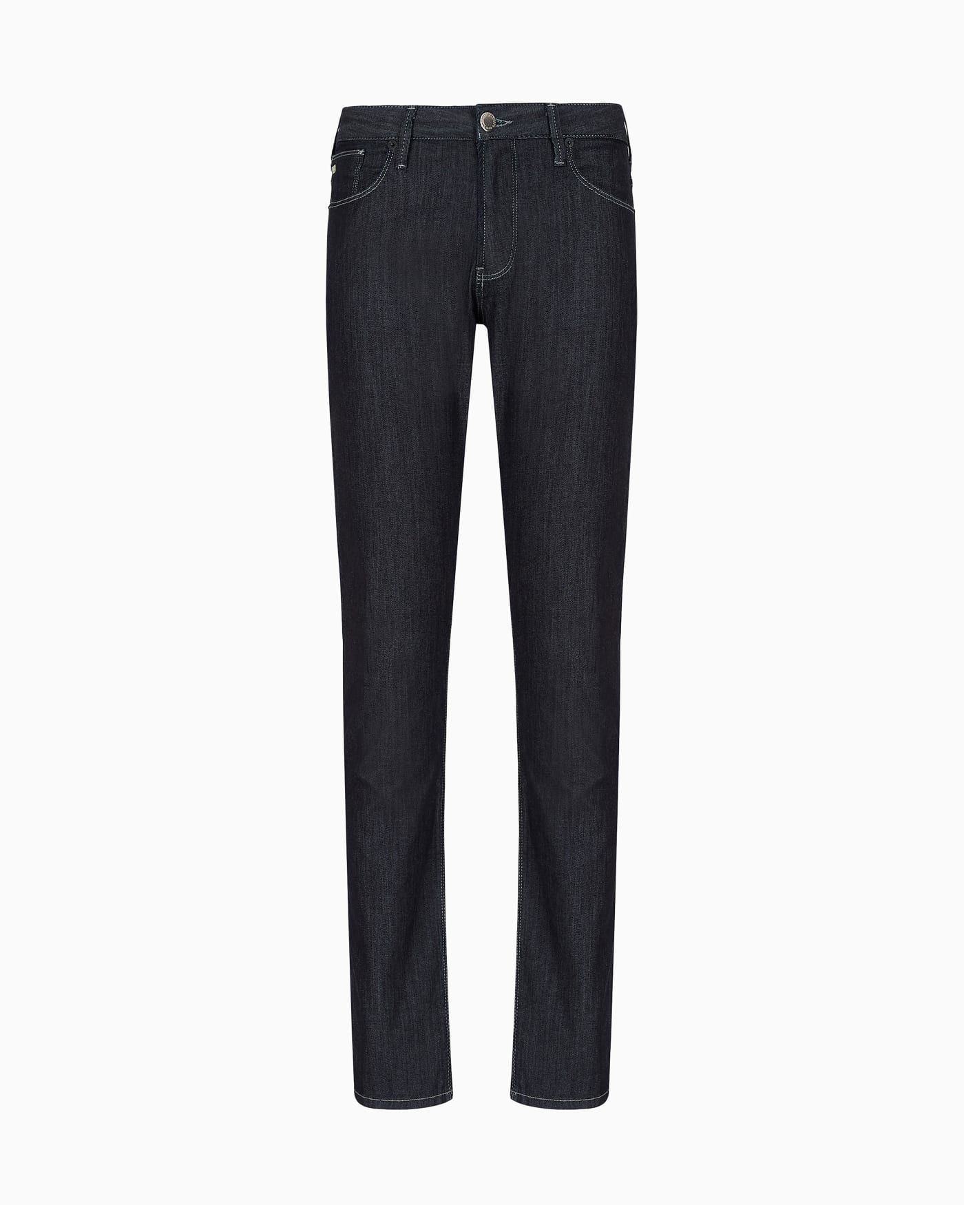 J06 Worn-effect wash, slim-fit, 8 oz denim jeans