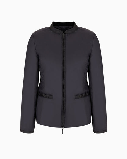 Windbreaker jacket reversible padded woman