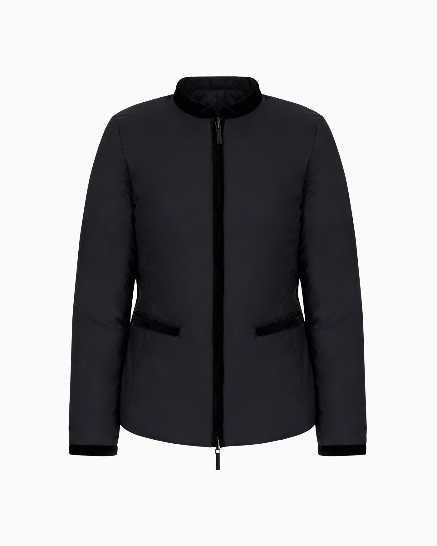 Windbreaker jacket reversible padded woman