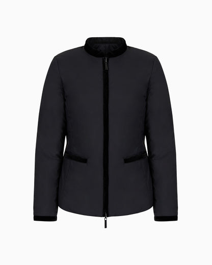 Windbreaker jacket reversible padded woman