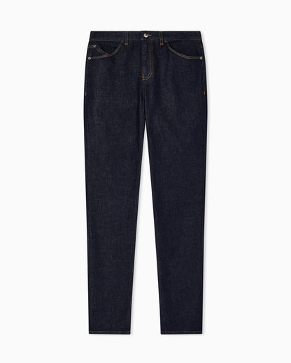 High rise jeans skinny stretch for woman