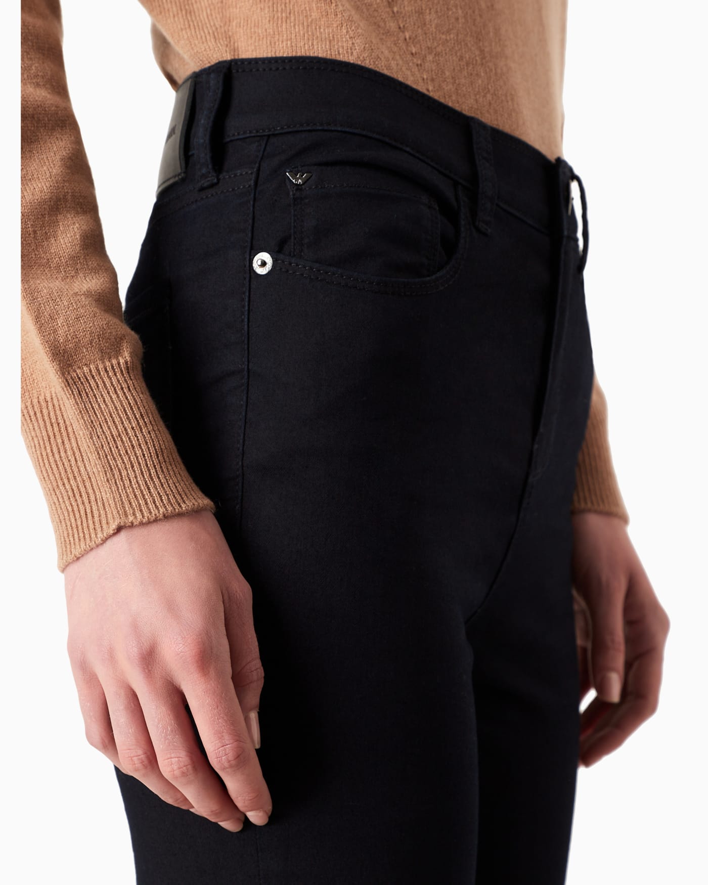 Denim jeans with high waist and super skinny fit Essential