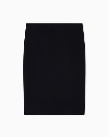 Pencil skirt Milano stitch woman