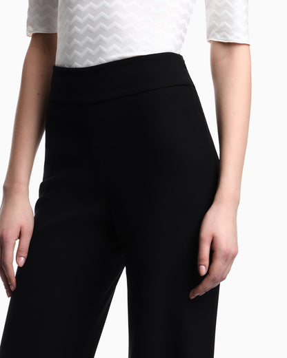Wide leg high waist trousers woman