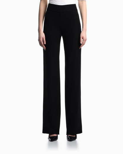 Wide leg high waist trousers woman
