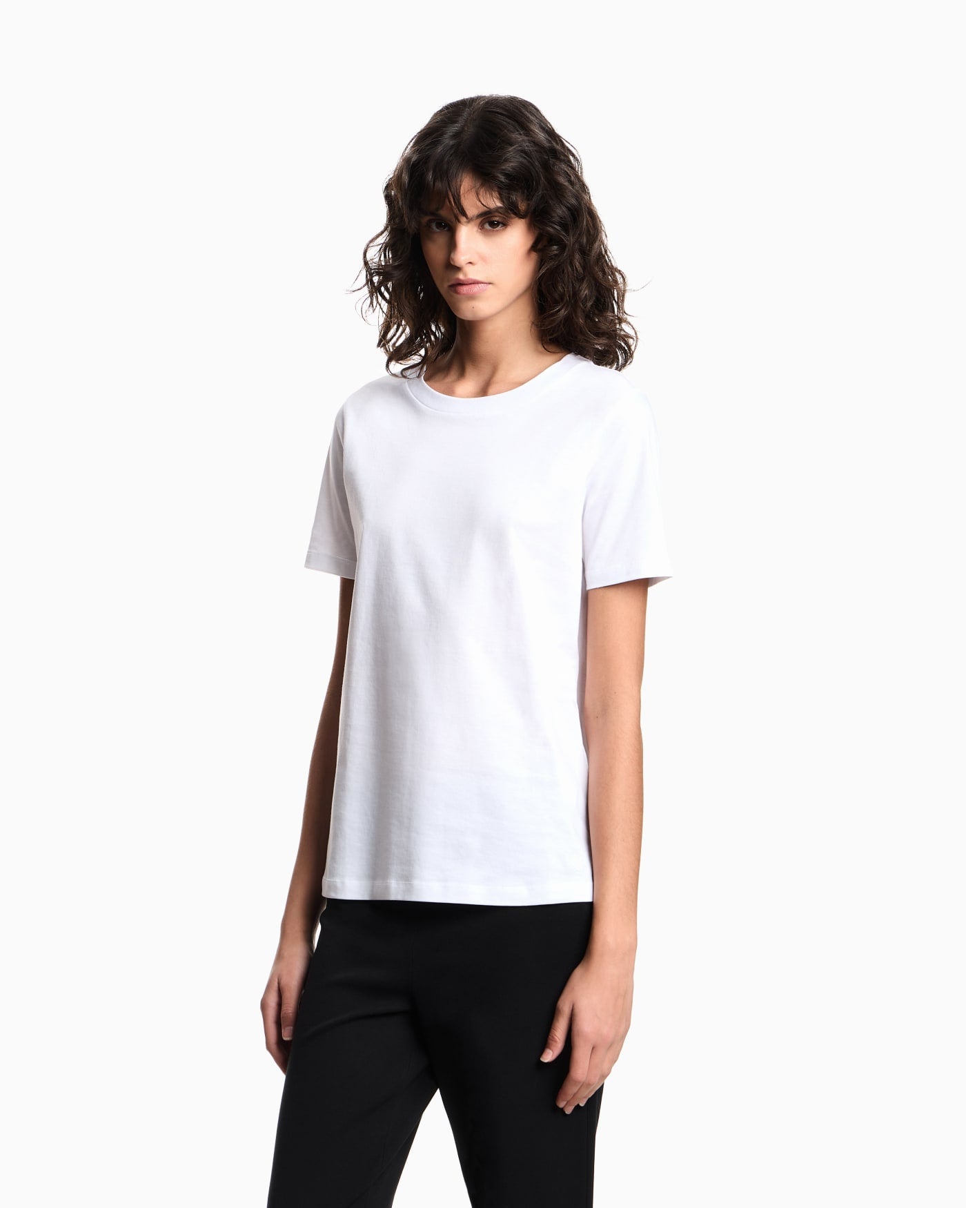 Breathable crew neck t-shirt woman