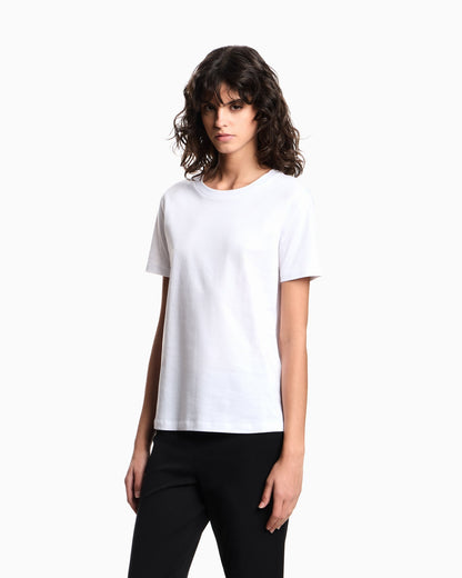 Breathable crew neck t-shirt woman