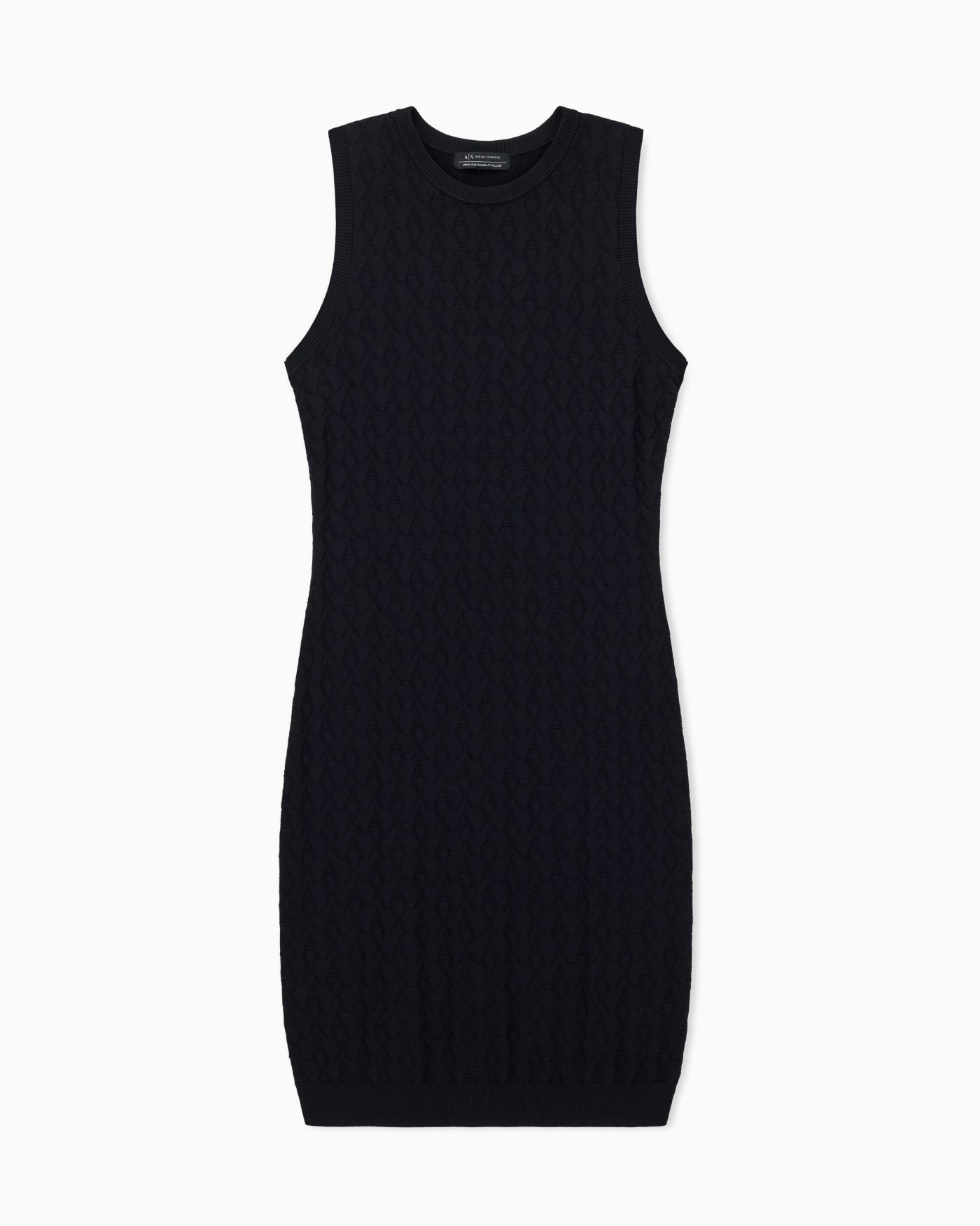 Allover sheath dress in viscose  Monogram