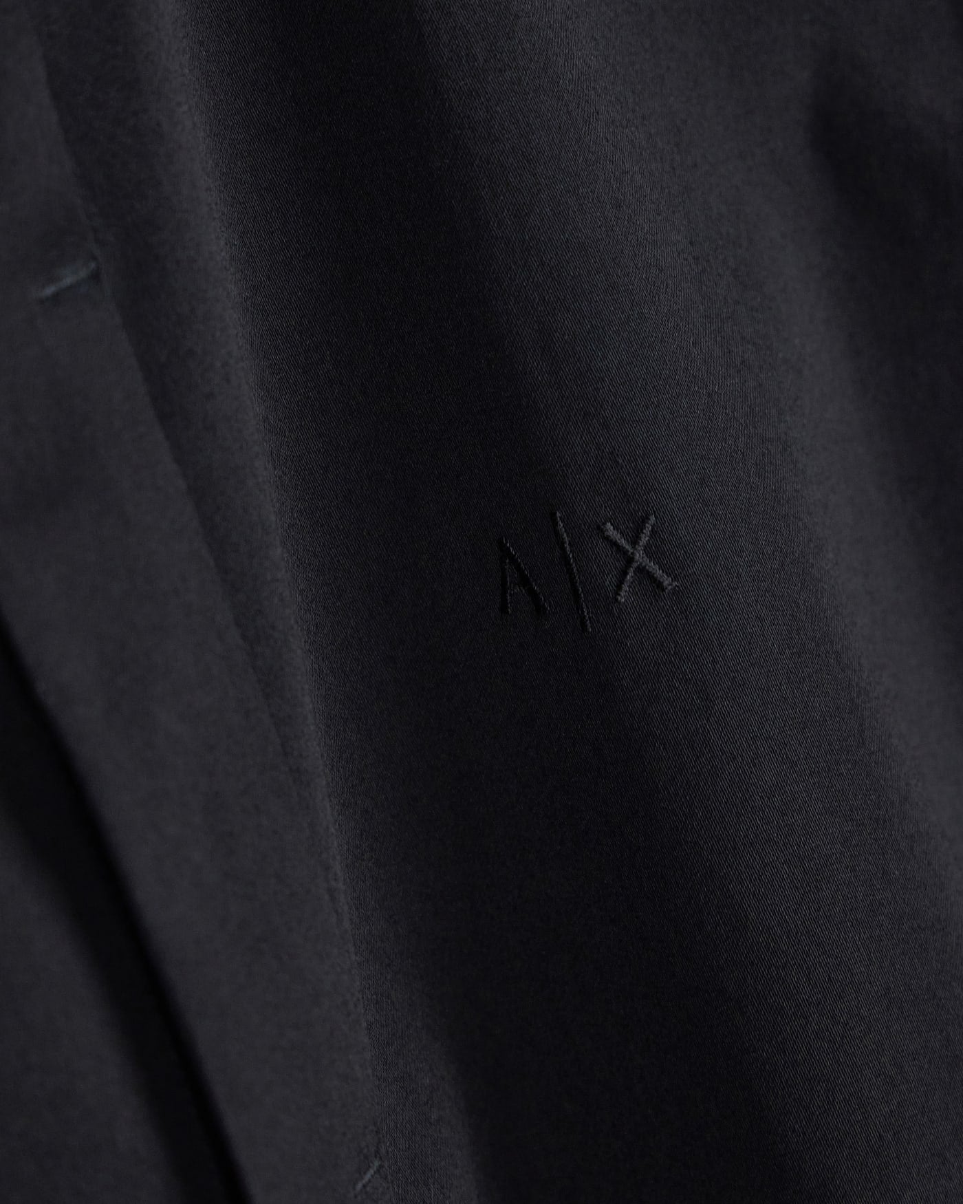 Slim-fit dress shirt in stretch cotton satin Essential