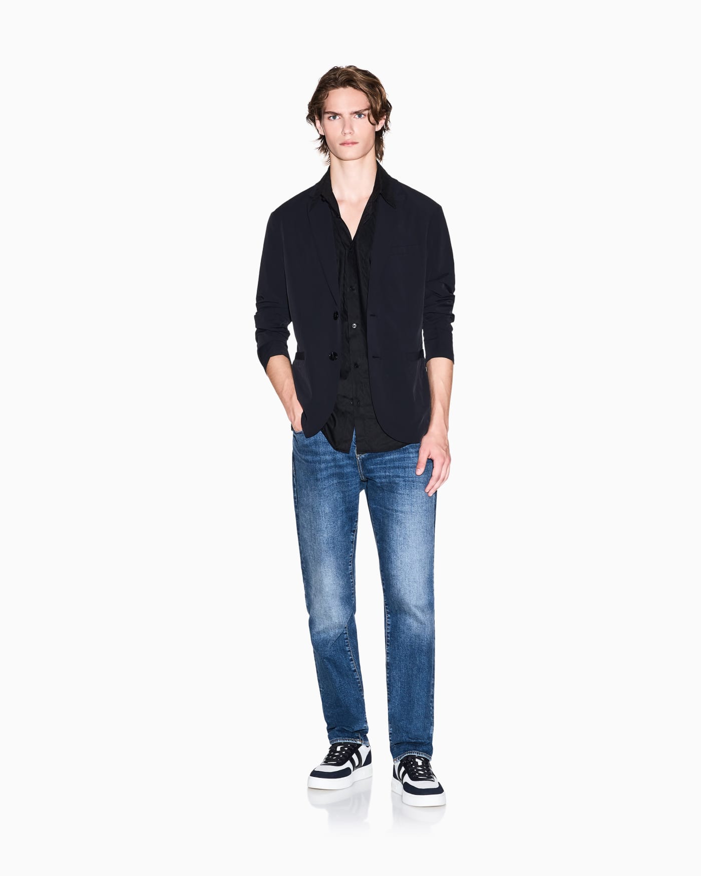 Ultra stretch twill jacket man