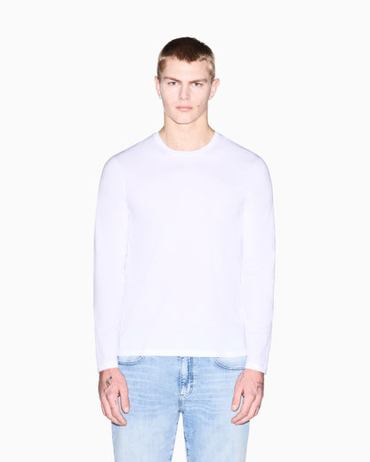Pima cotton long sleeve t-shirt man