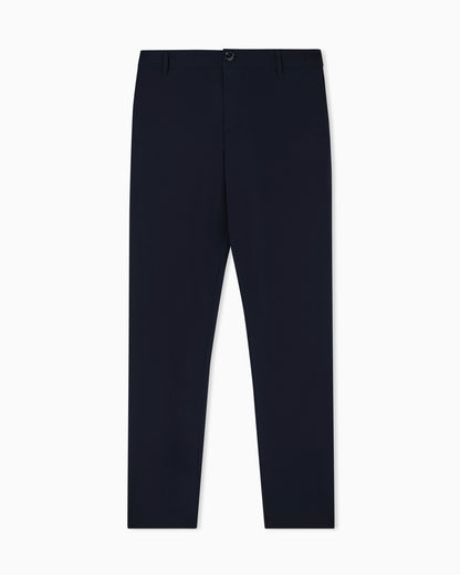 Slim-fit trousers in ultra stretch twill Essential