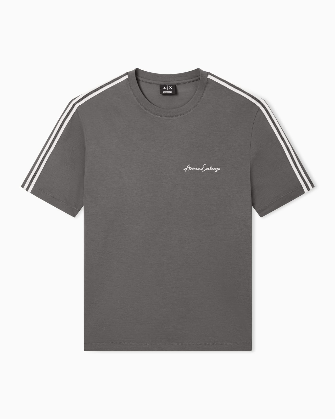 Logo t-shirt in mercerized cotton