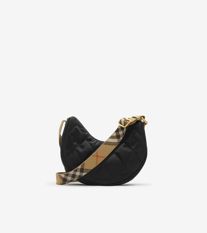 Horseshoe Crossbody Bag in Black