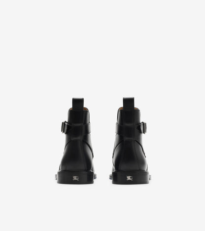Leather Manor Jodhpur Boots in Black